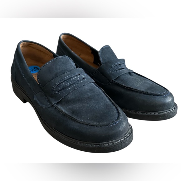 Artisan by Zigi Shoes - Artisan by Zigi New York Womens Black Leather Penny Loafers Classic Size 6.5